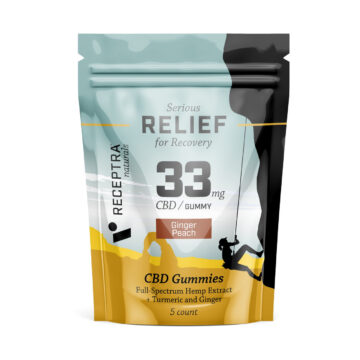 Relief CBD Gummies Full-Spectrum + Turmeric and Ginger