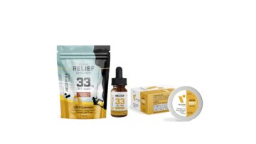Relief CBD Holiday Bundle (MSRP $69.98)