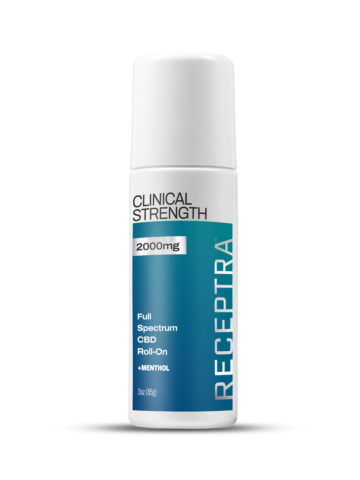 Clinical Strength: Roll-On 2000mg CBD + Menthol